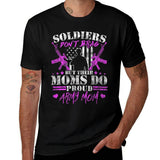 Soldiers Don't Brag Moms Do Proud Army Mom Moisture-Wicking Tee