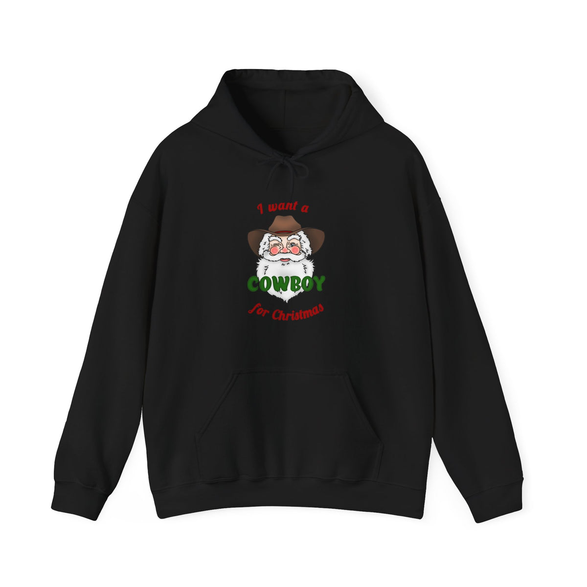 Cowboy Christmas Comfort Hoodie
