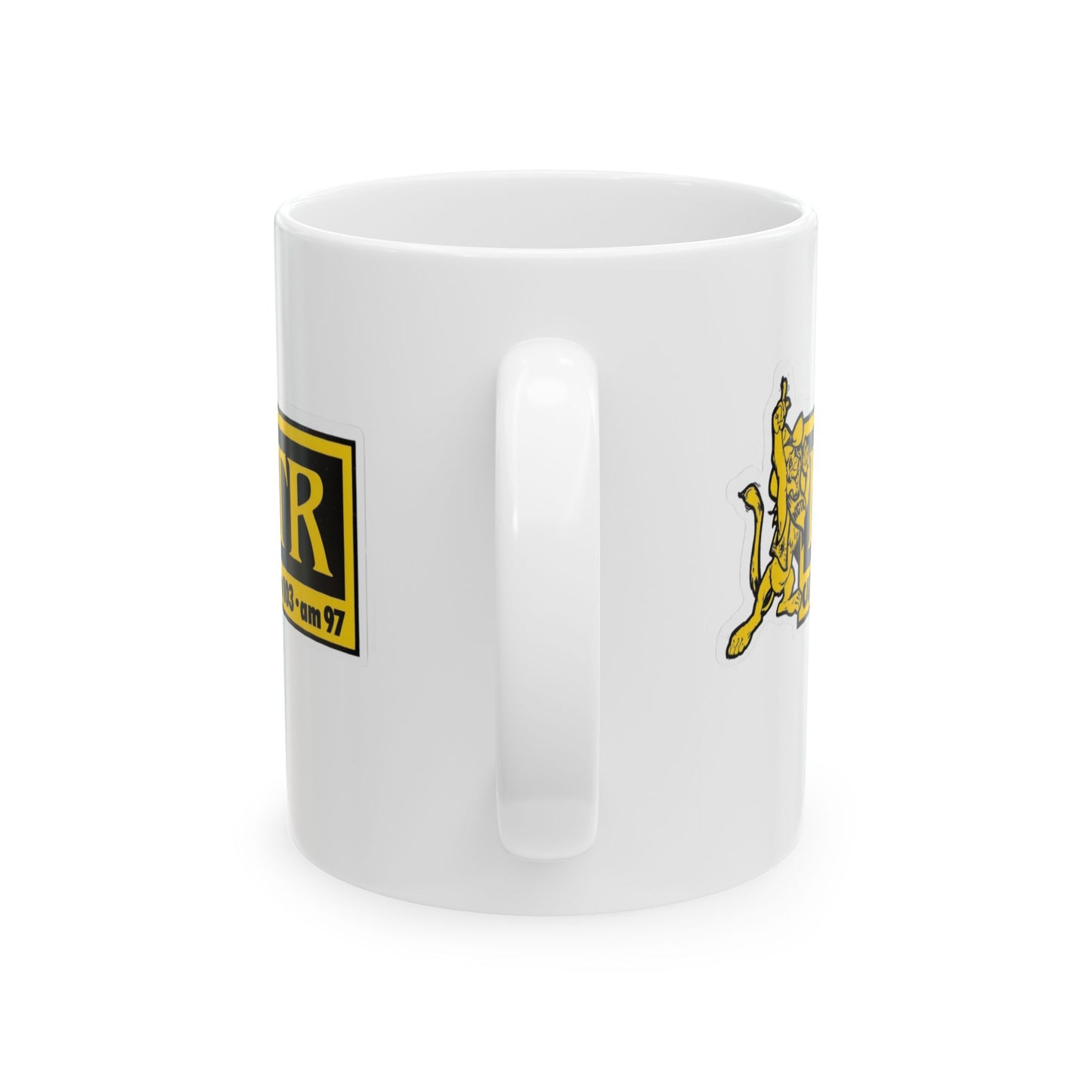 Retro Cat Country 102.9 KCTR Ceramic Mug, (11oz, 15oz)