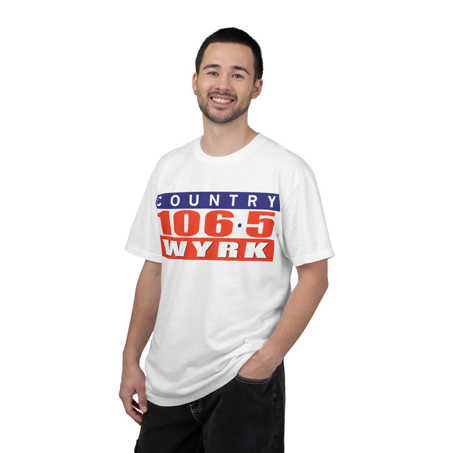 Country 106.5 WYRK Unisex Garment-Dyed T-shirt