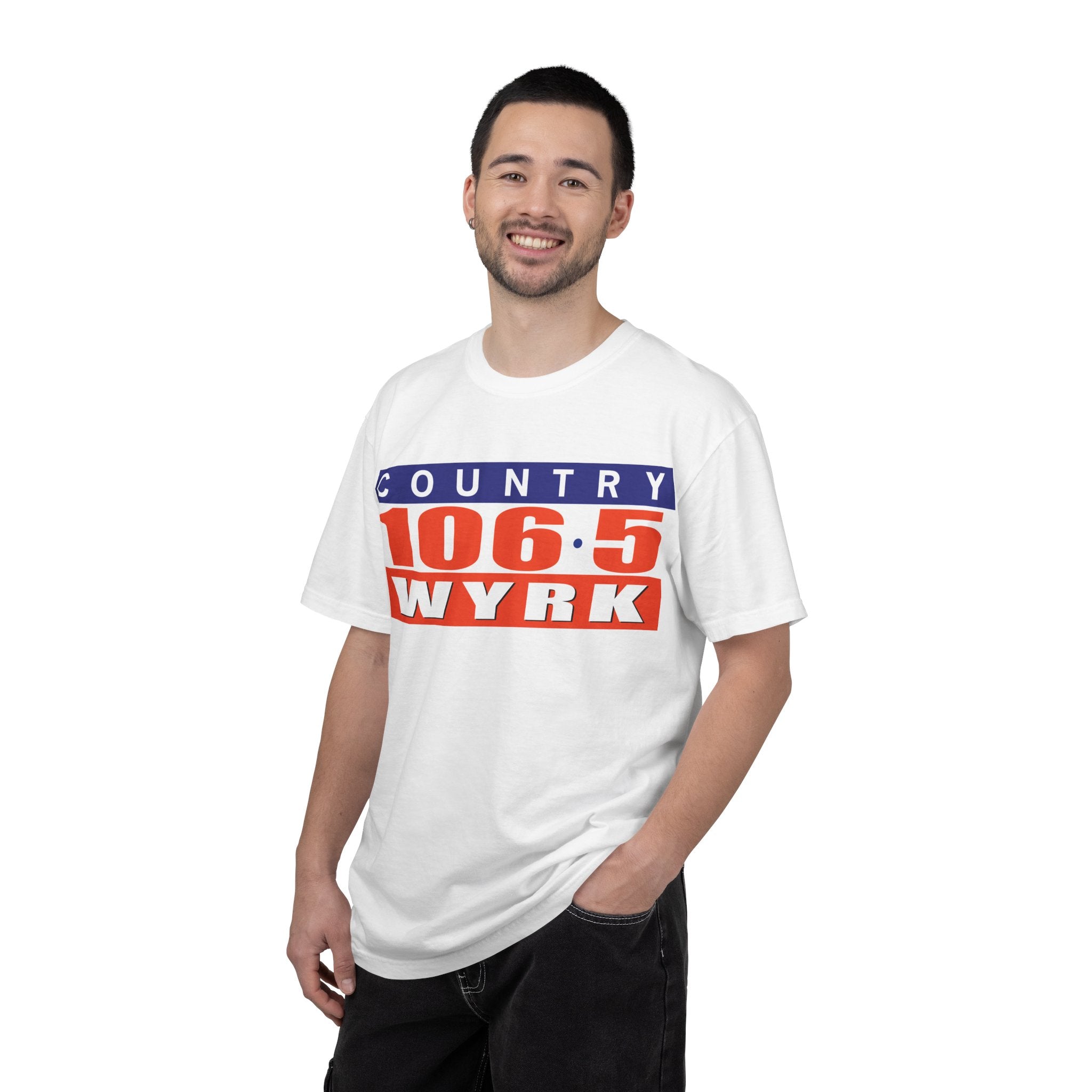 Country 106.5 WYRK Unisex Garment-Dyed T-shirt