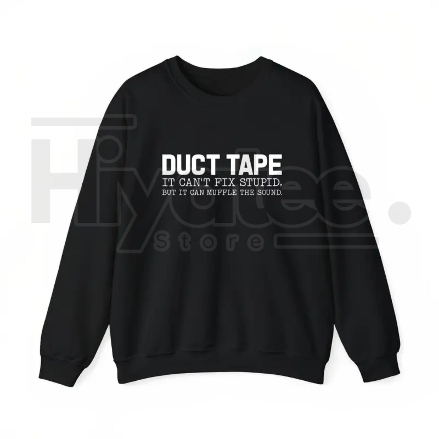"Duct Tape Fixes Everything" – Funny Sarcastic Men’s Graphic Top