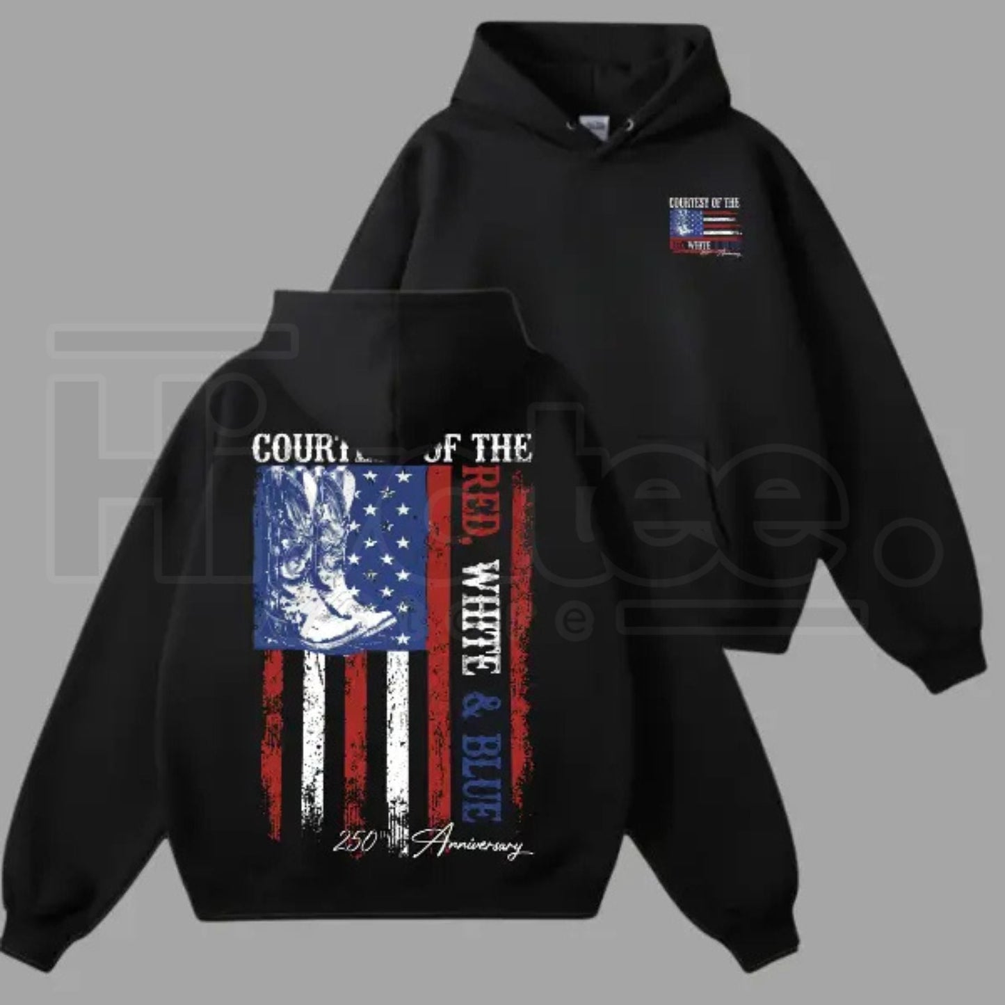 Courtesy of Red White & Blue 250th Anniversary Patriotic Tee