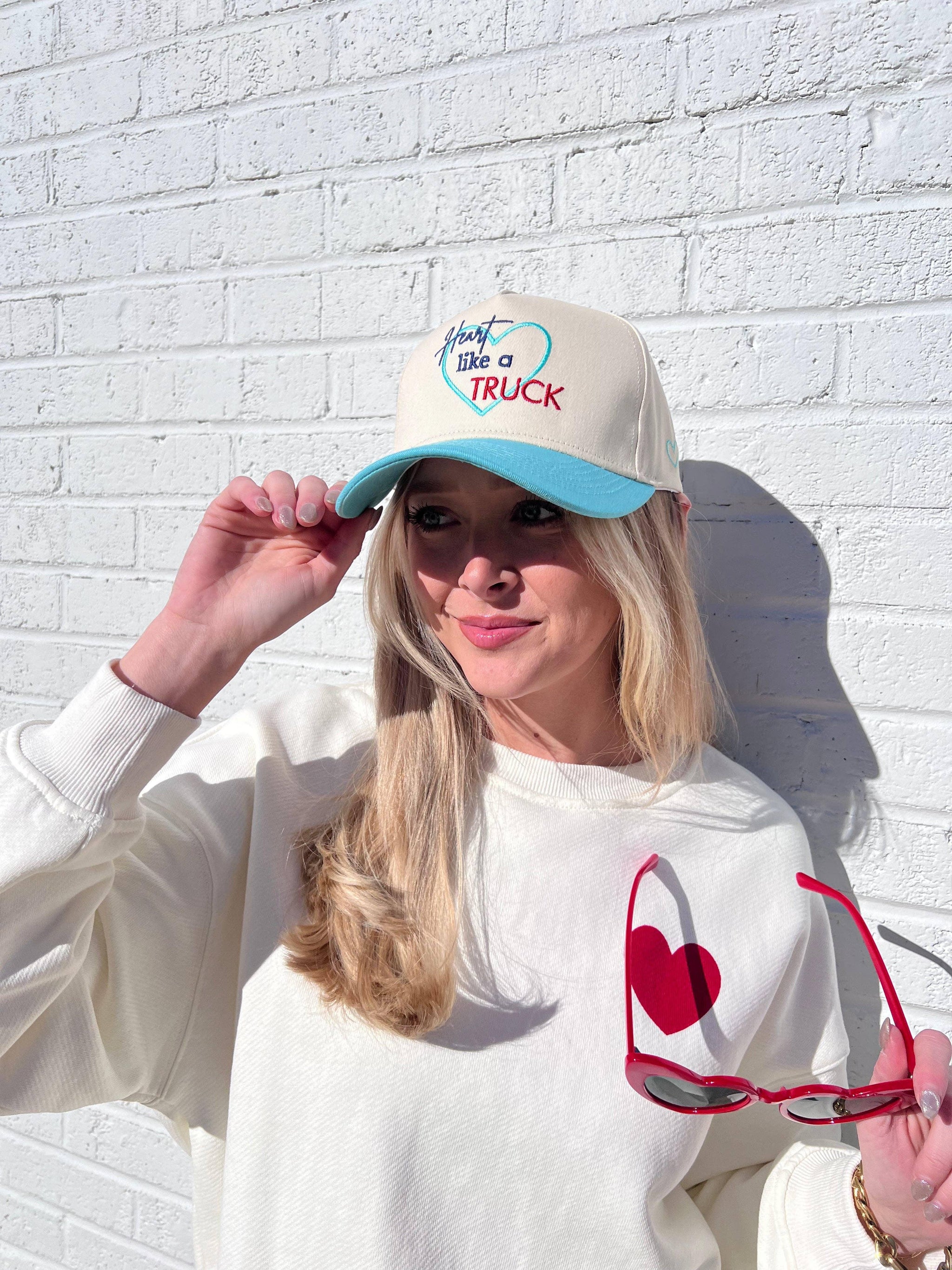 Heart Like a Truck Two-Tone Vintage Trucker Hat – Country Girl