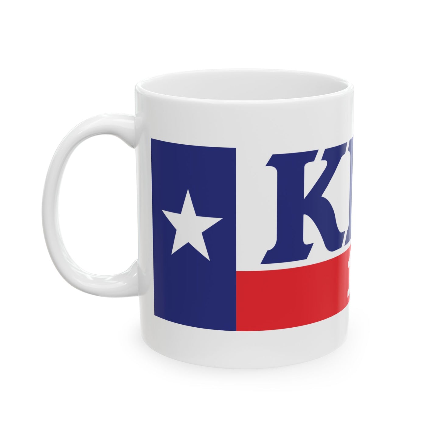 KNUE 101.5 Ceramic Mug, (11oz, 15oz)