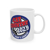 Cat Country 102.9 KCTR Ceramic Mug, (11oz, 15oz)