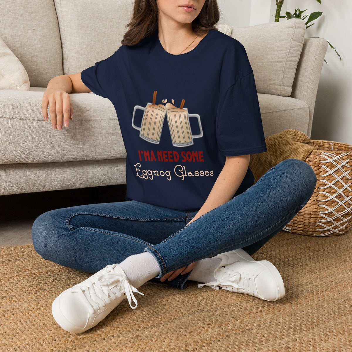 I'ma Need Some Eggnog Glasses T-Shirt