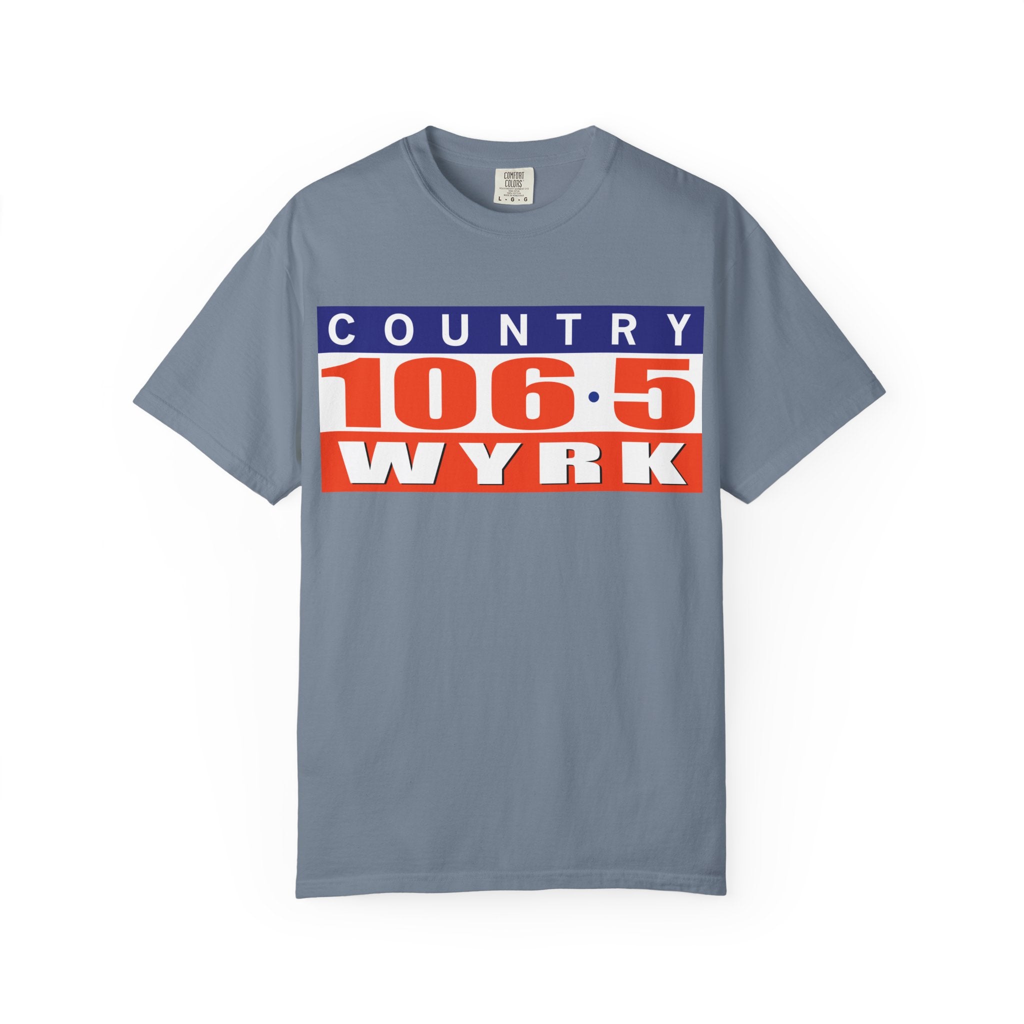 Country 106.5 WYRK Unisex Garment-Dyed T-shirt