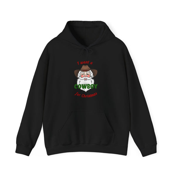 Cowboy Christmas Hoodie