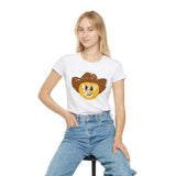 Cowboy Smiley T-Shirt Women's Fit