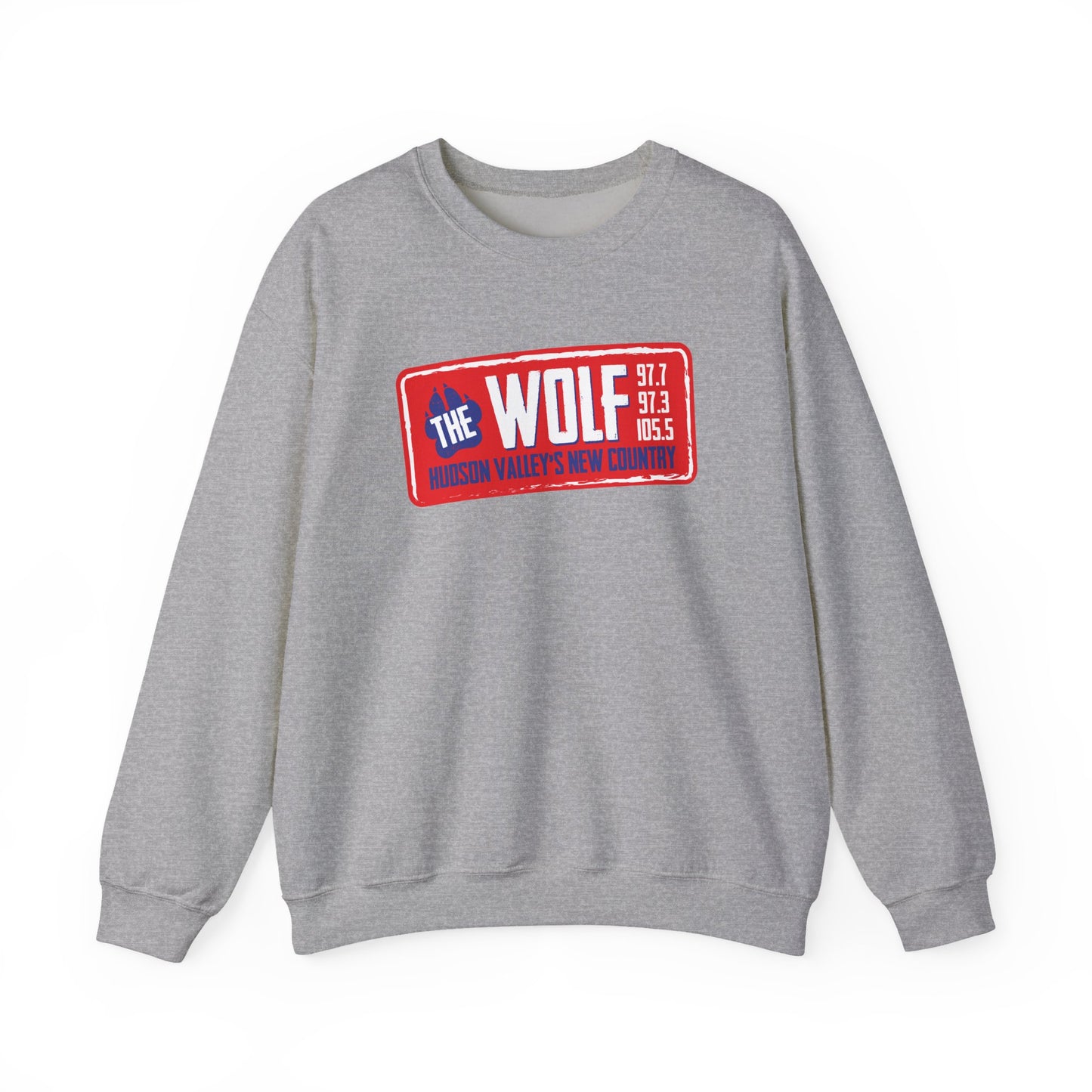 97.7/97.3 The Wolf Unisex Heavy Blend™ Crewneck Sweatshirt