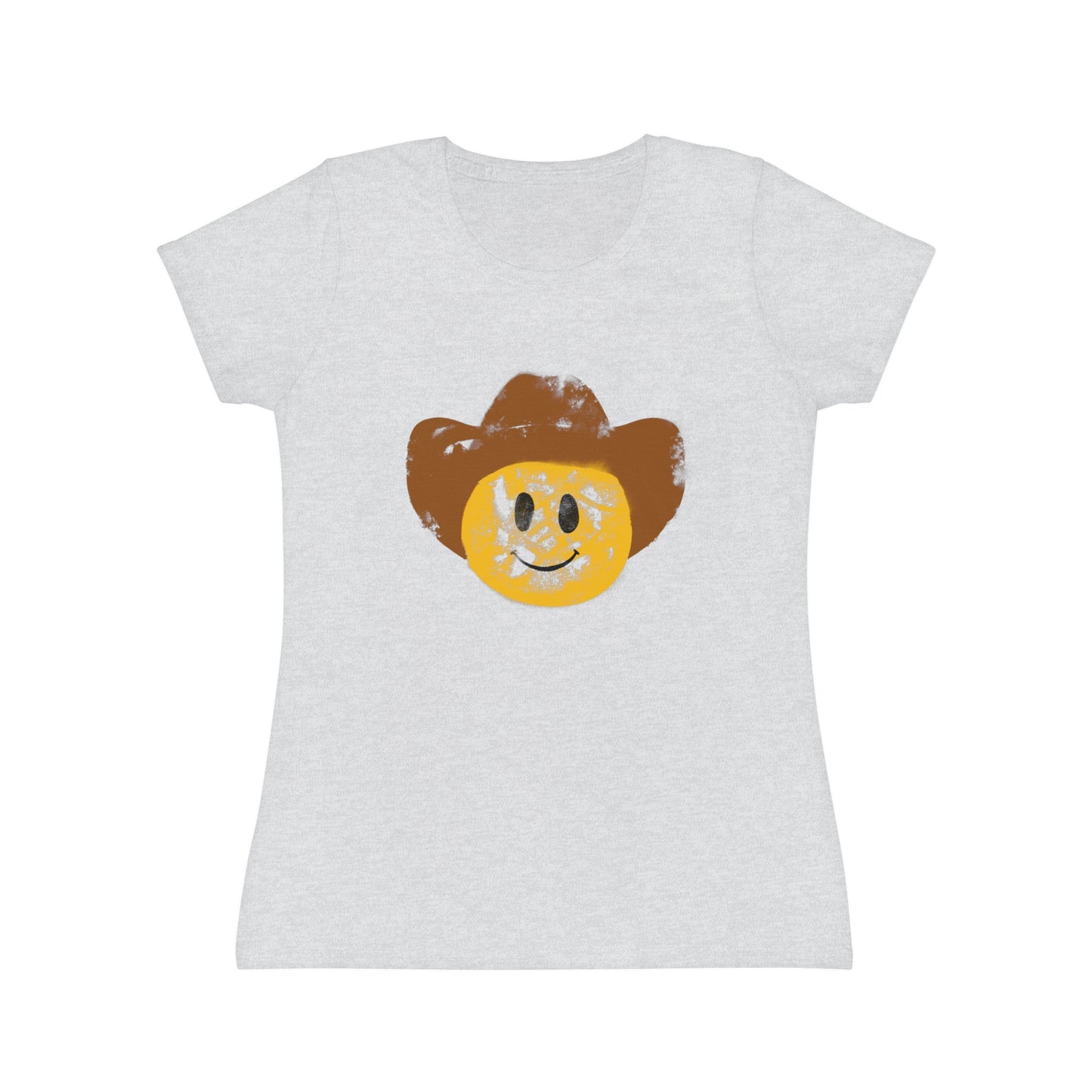 Cowboy Smiley T-Shirt Women's Fit