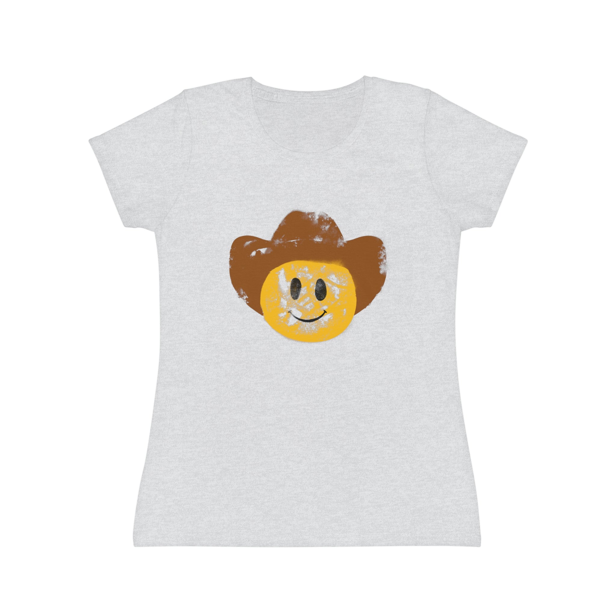 Cowboy Smiley T-Shirt Women's Fit
