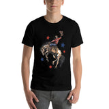 Makes America a Cowboy Again Western Country Stretchy Tee