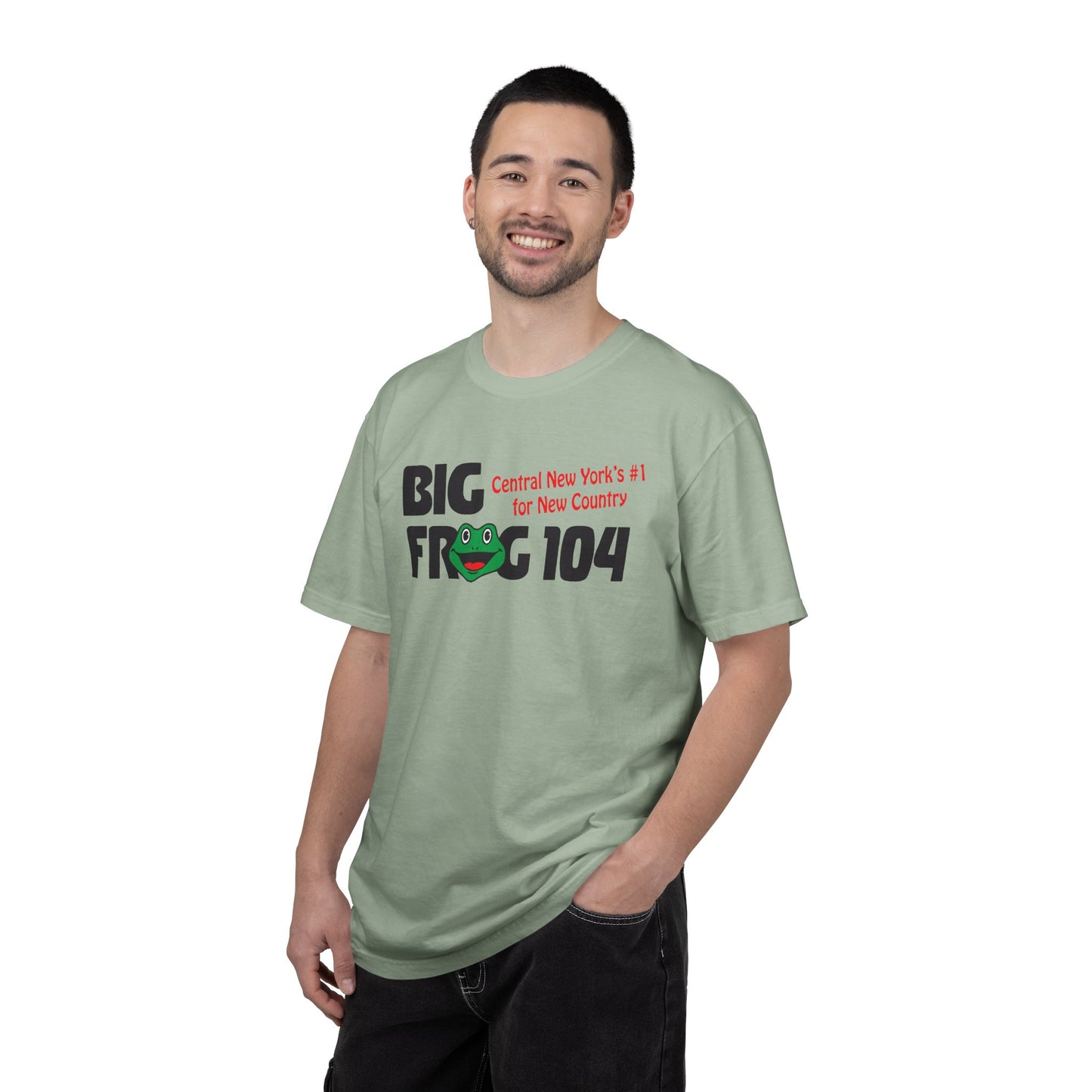 Big Frog 104 Unisex Garment-Dyed T-shirt