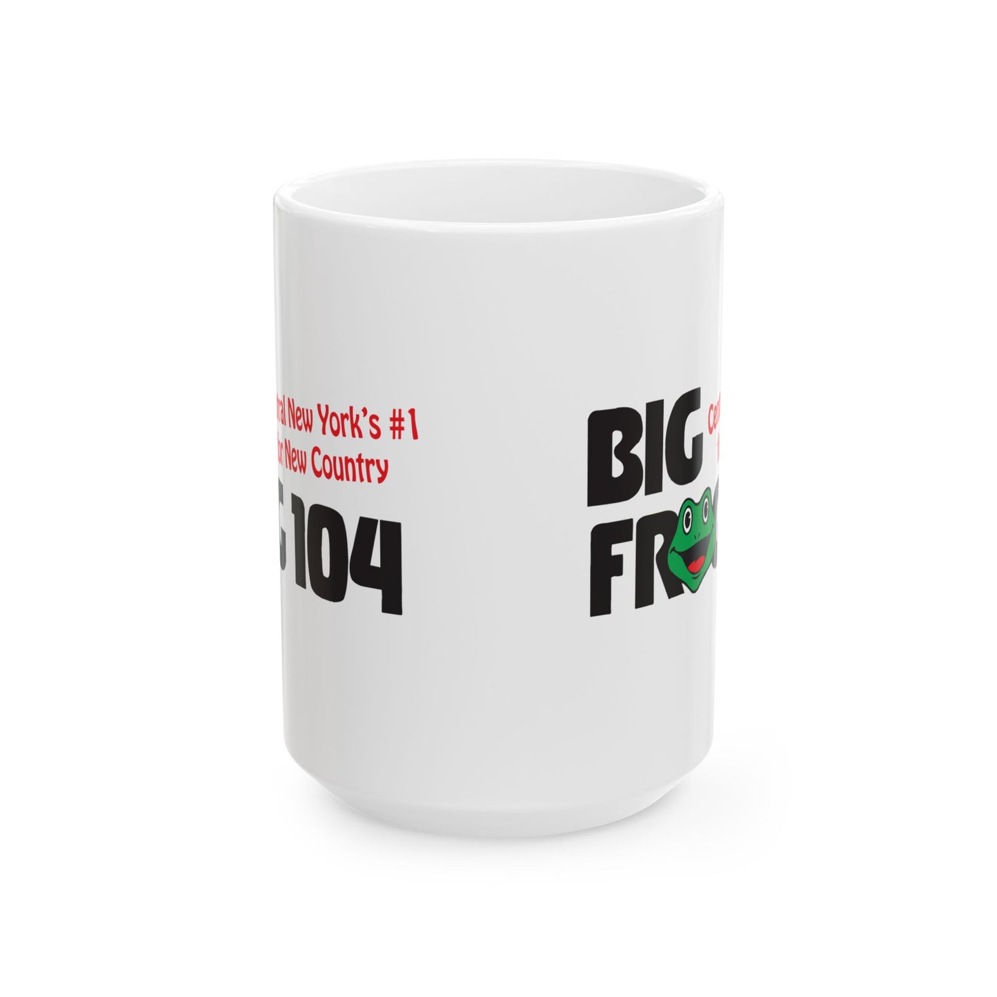 Big Frog 104 Ceramic Mug, (11oz, 15oz)