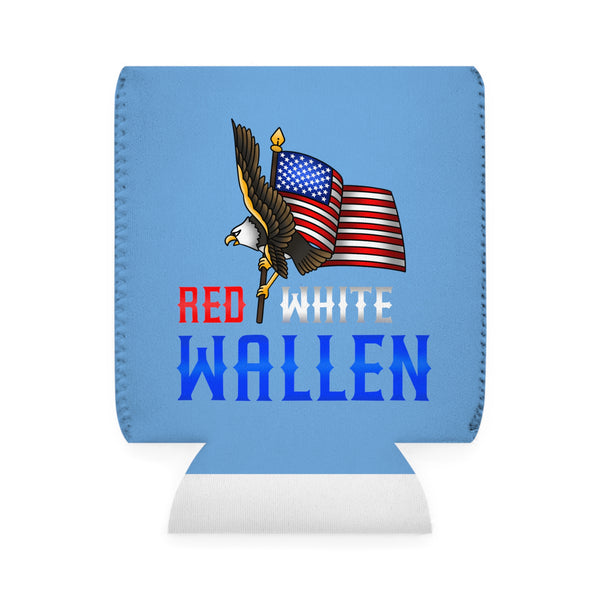 Red, White & Wallen Can Cooler Sleeve