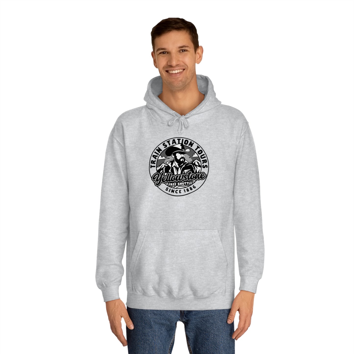 Yellowstone Train Station Tours Hoodie