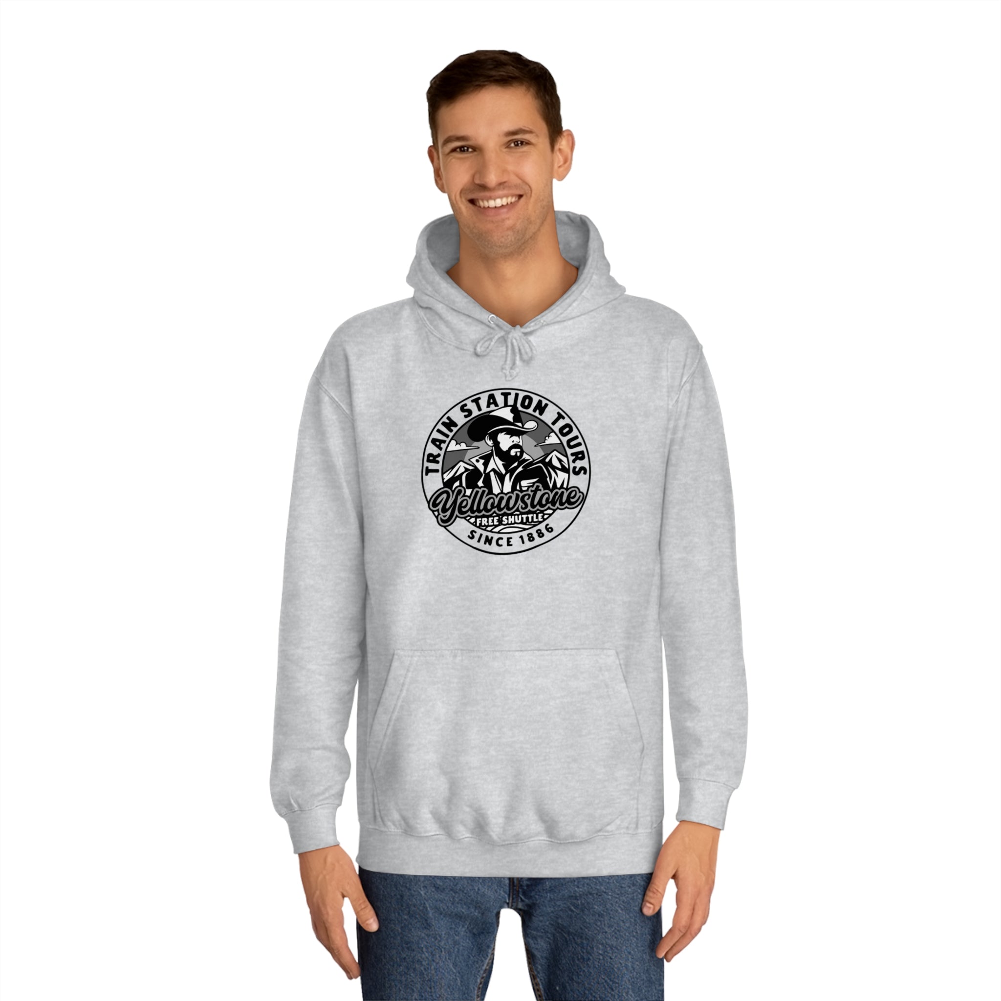 Yellowstone Train Station Tours Hoodie
