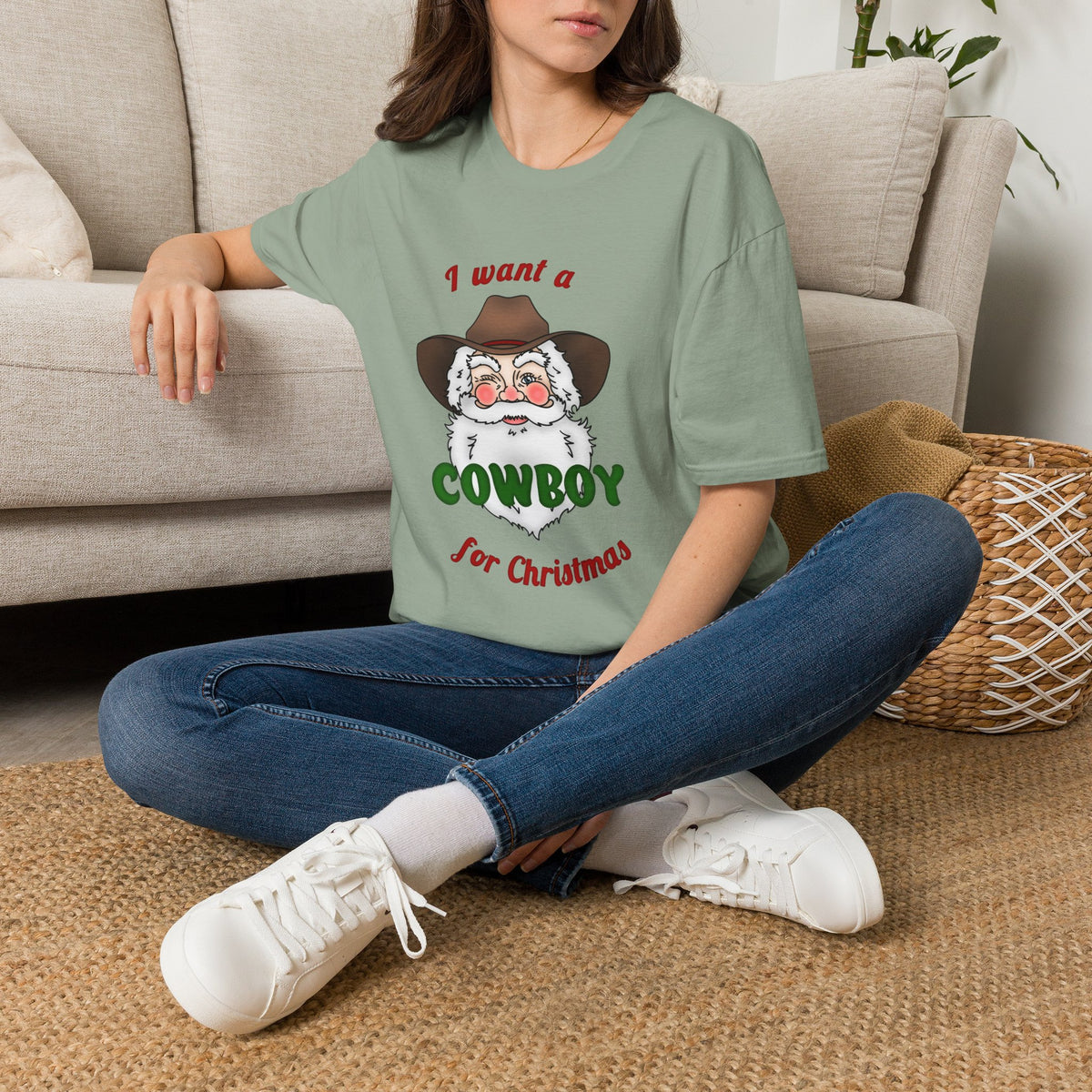 Cowboy Christmas T-Shirt
