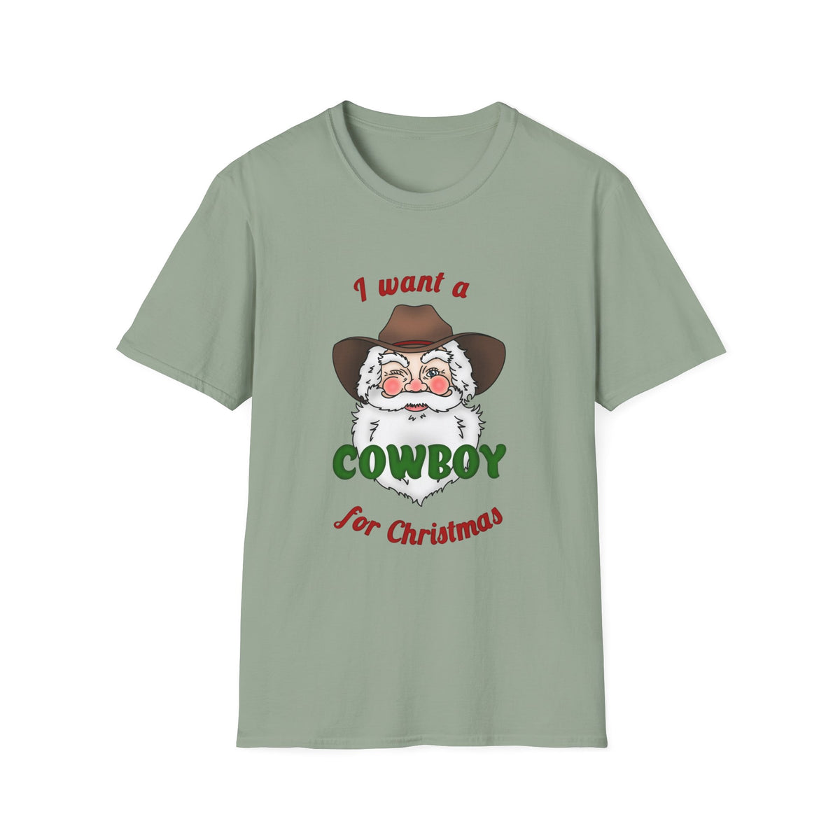 Cowboy Christmas T-Shirt