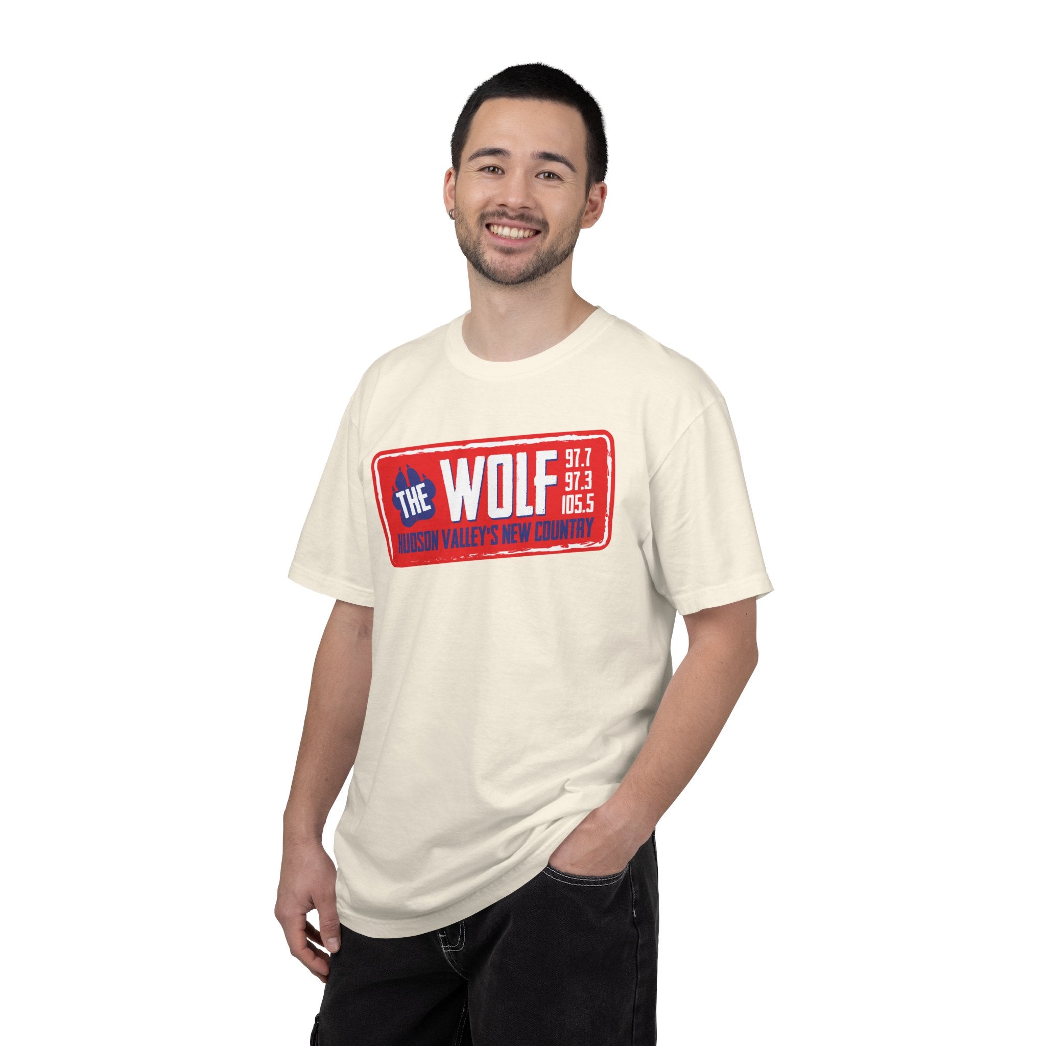 97.7/97.3 The Wolf Unisex Garment-Dyed T-shirt
