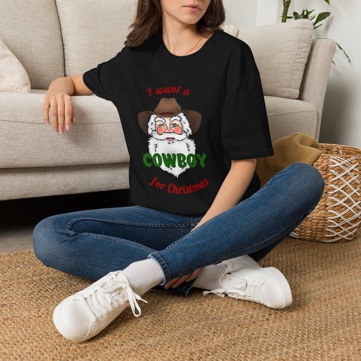 Cowboy Christmas T-Shirt