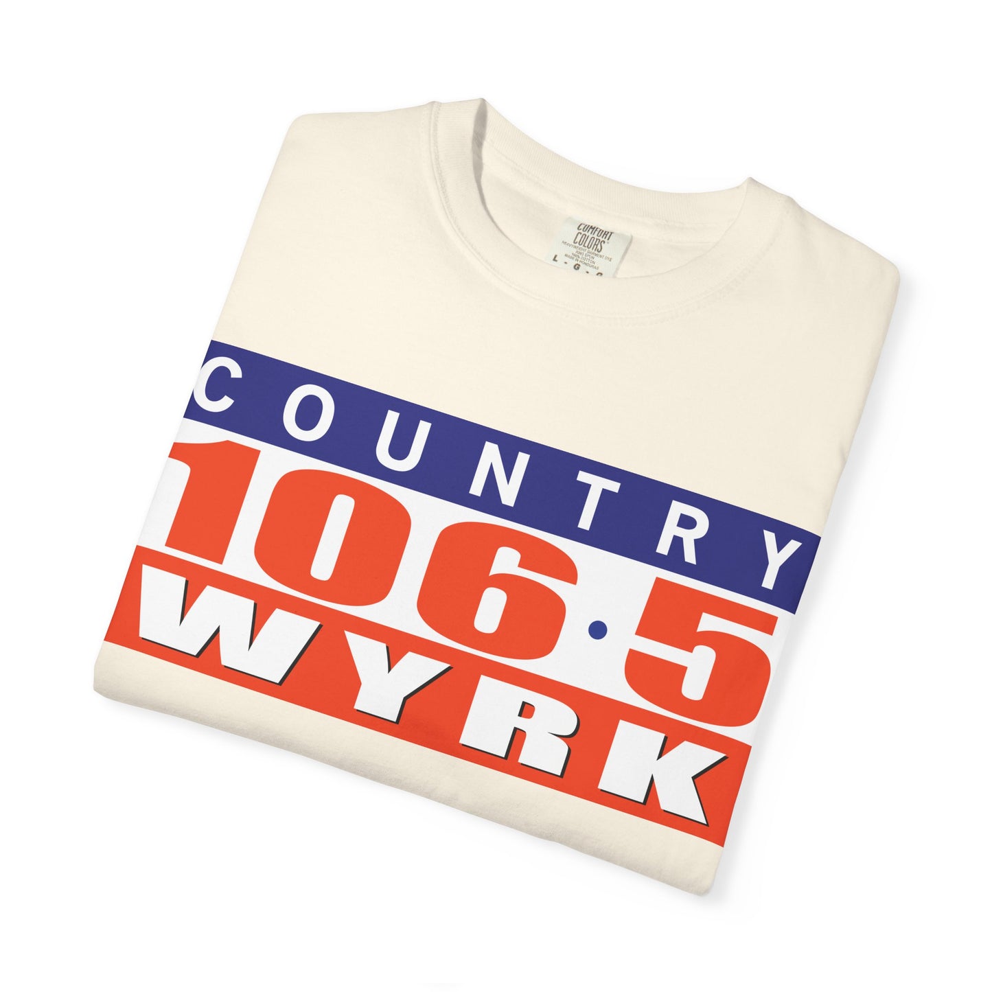 Country 106.5 WYRK Unisex Garment-Dyed T-shirt