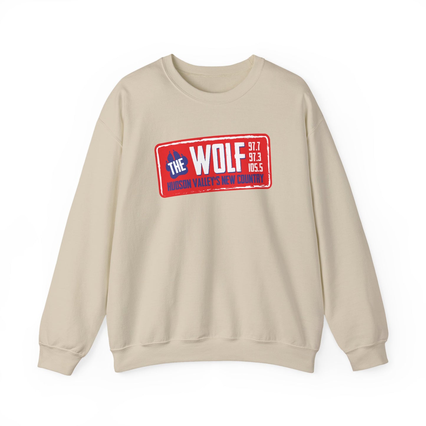 97.7/97.3 The Wolf Unisex Heavy Blend™ Crewneck Sweatshirt