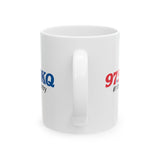 97.5 WOKQ Ceramic Mug, (11oz, 15oz)
