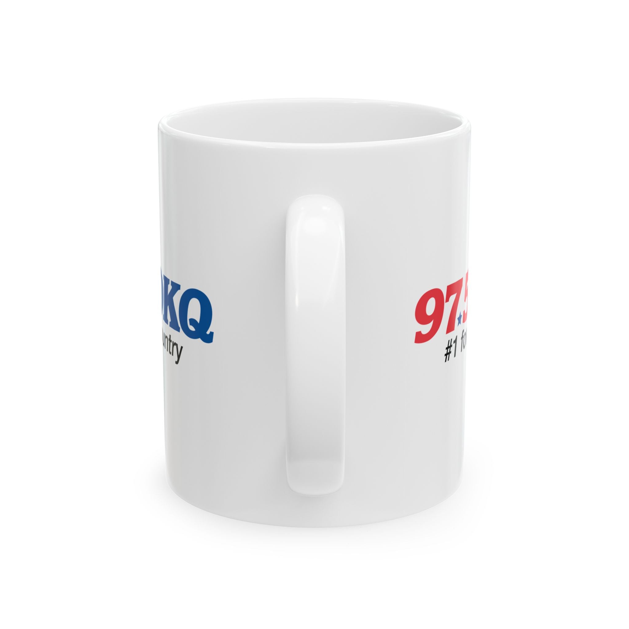 97.5 WOKQ Ceramic Mug, (11oz, 15oz)
