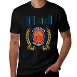 Dad A Fine Man and Patriot Humor Beer Drinking Tee – Fade-Proof