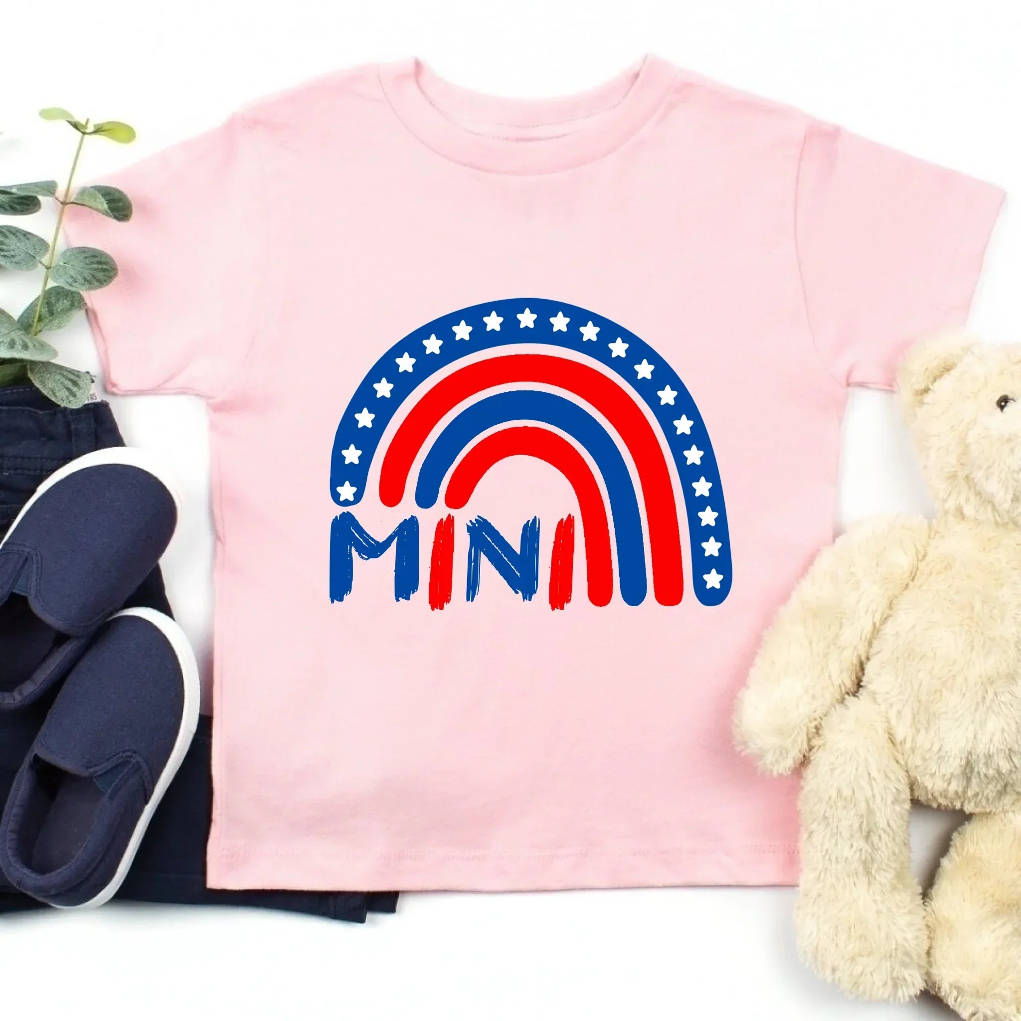 Patriotic Mama & Mini Matching T-Shirt Set – 4th of July
