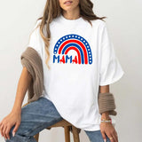 Patriotic Mama & Mini Matching T-Shirt Set – 4th of July
