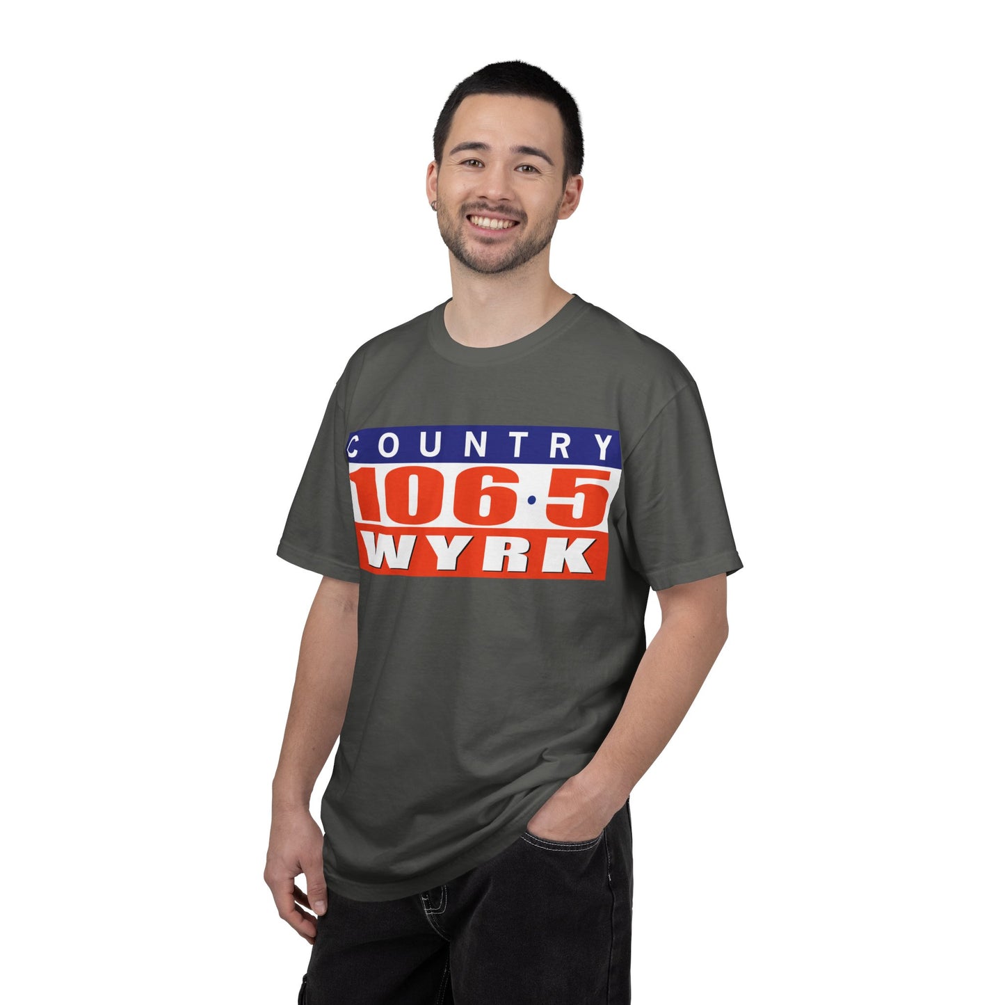 Country 106.5 WYRK Unisex Garment-Dyed T-shirt