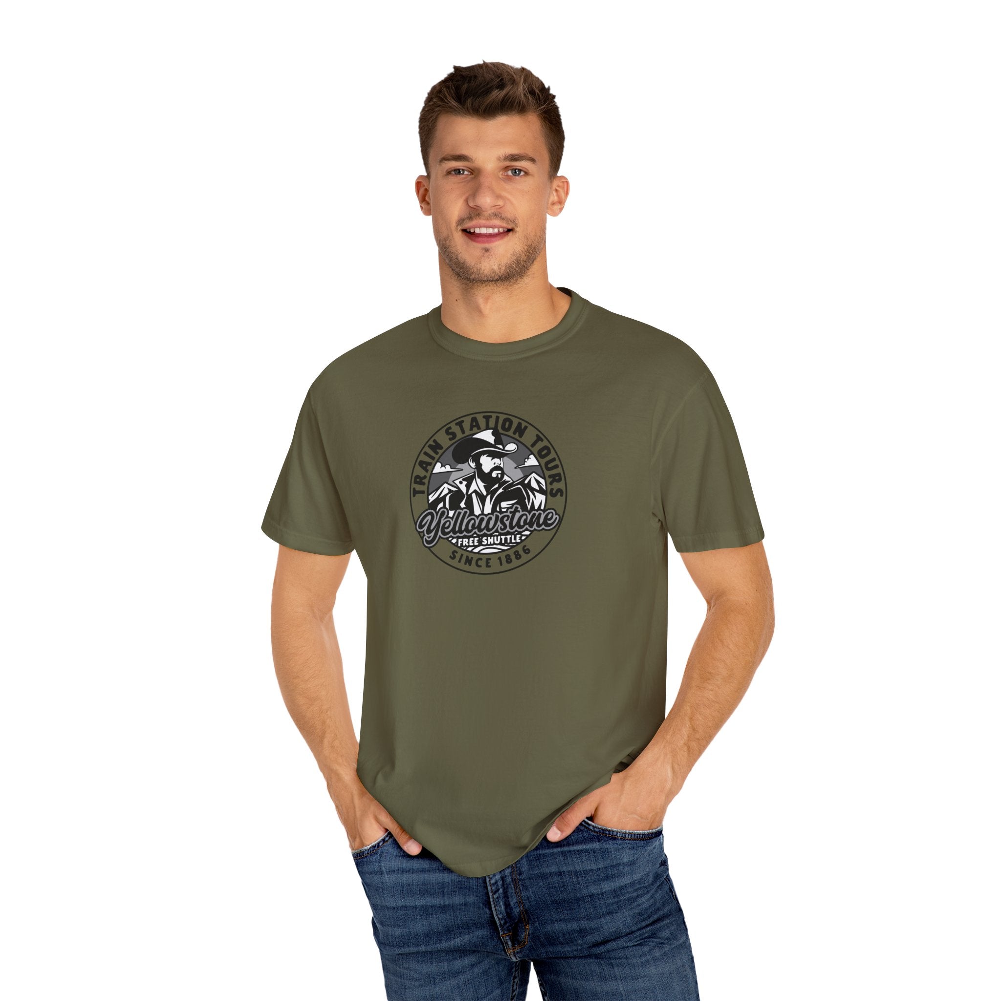 Yellowstone Train Station Tours T-Shirt