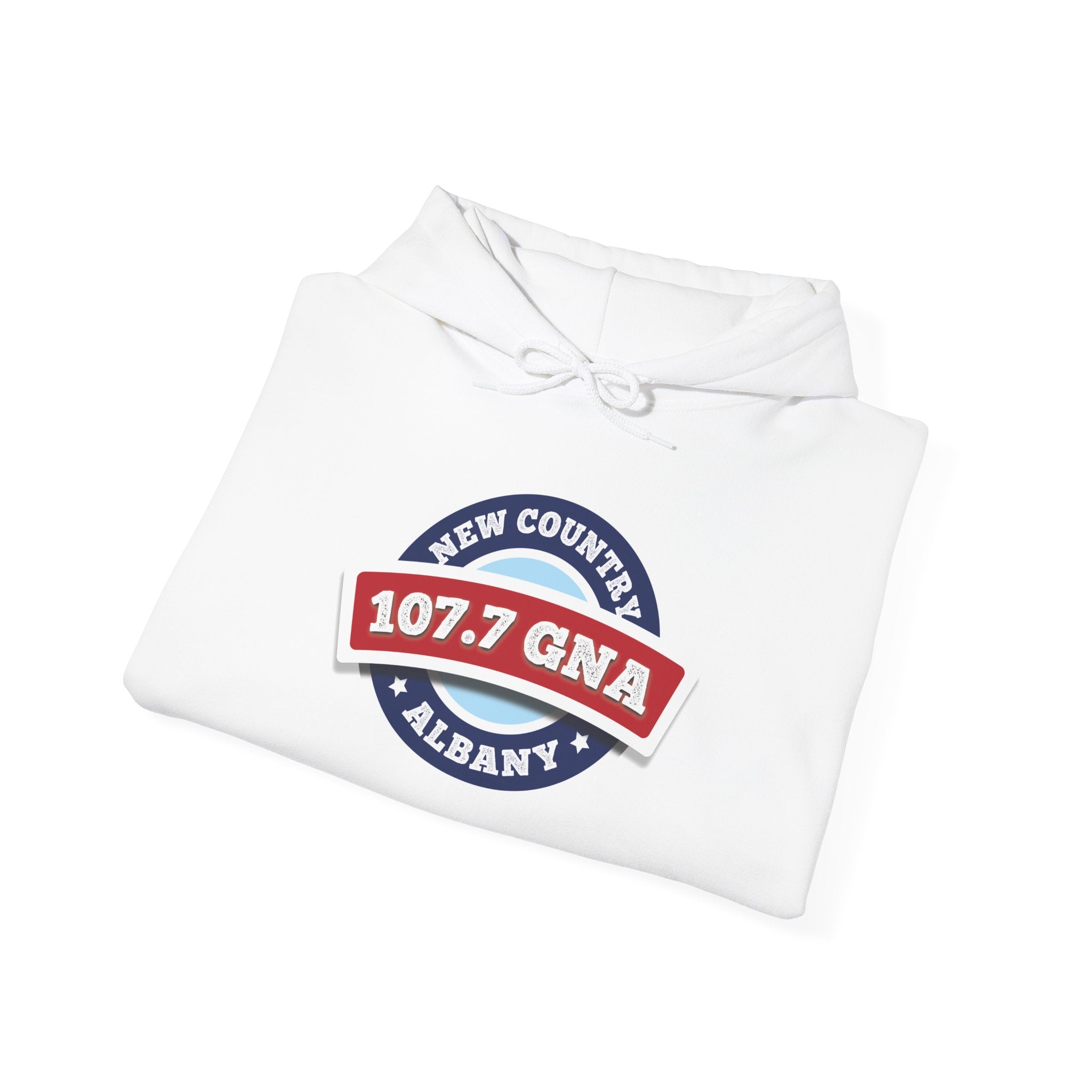107.7 GNA New Country Unisex Heavy Blend™ Hooded Sweatshirt