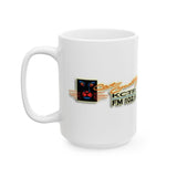 Retro Cat Country 102.9 KCTR Ceramic Mug, (11oz, 15oz)