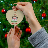 Cowboy Christmas Ornament