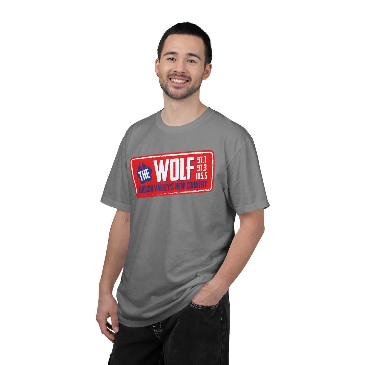 97.7/97.3 The Wolf Unisex Garment-Dyed T-shirt