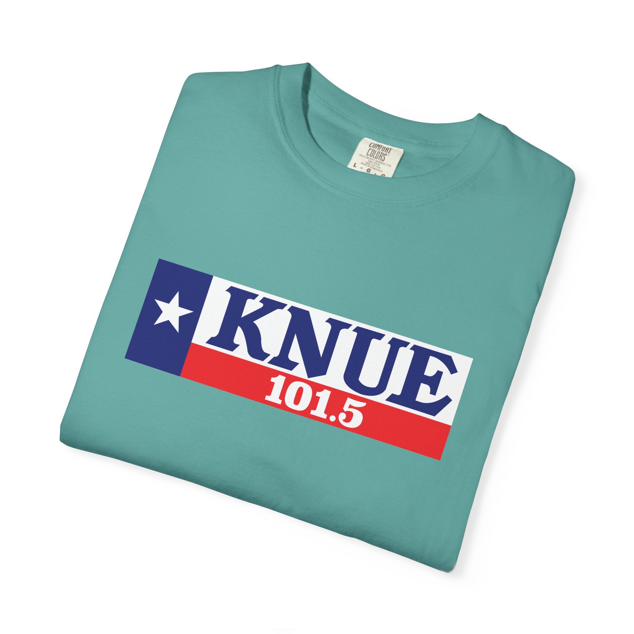 101.5 KNUE Unisex Garment-Dyed T-shirt