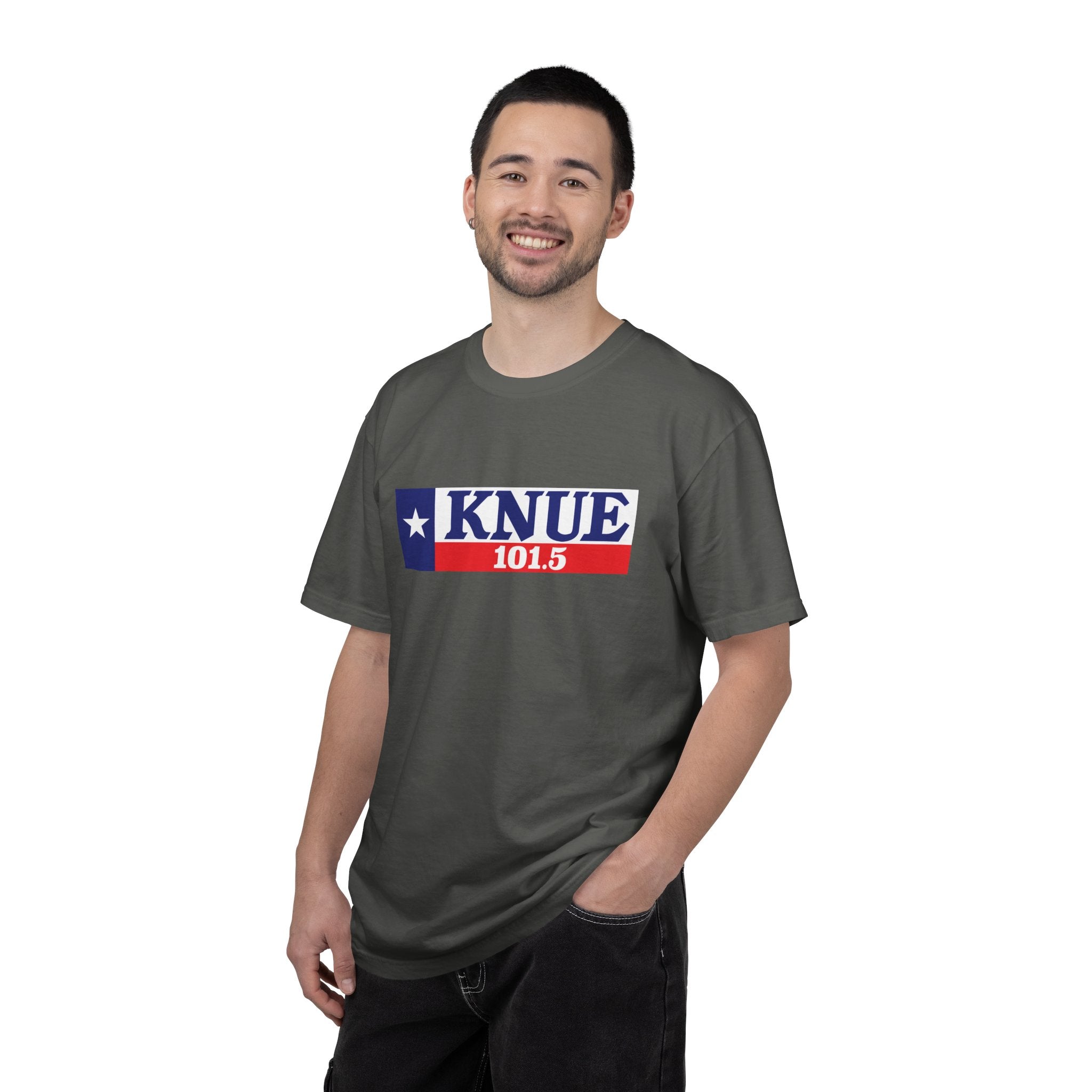 101.5 KNUE Unisex Garment-Dyed T-shirt