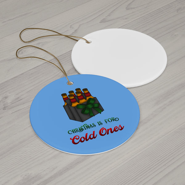 Cold Ones Christmas Ornament