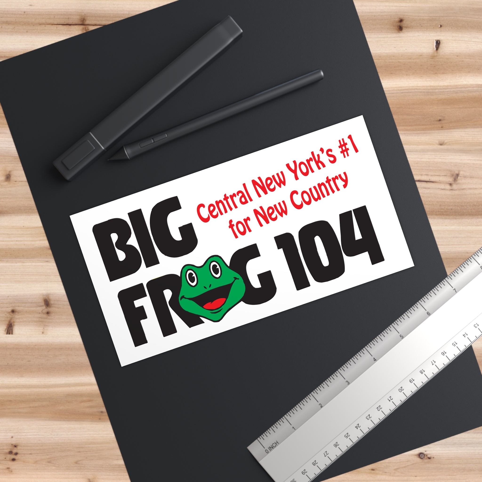 Big Frog 104 Bumper Stickers