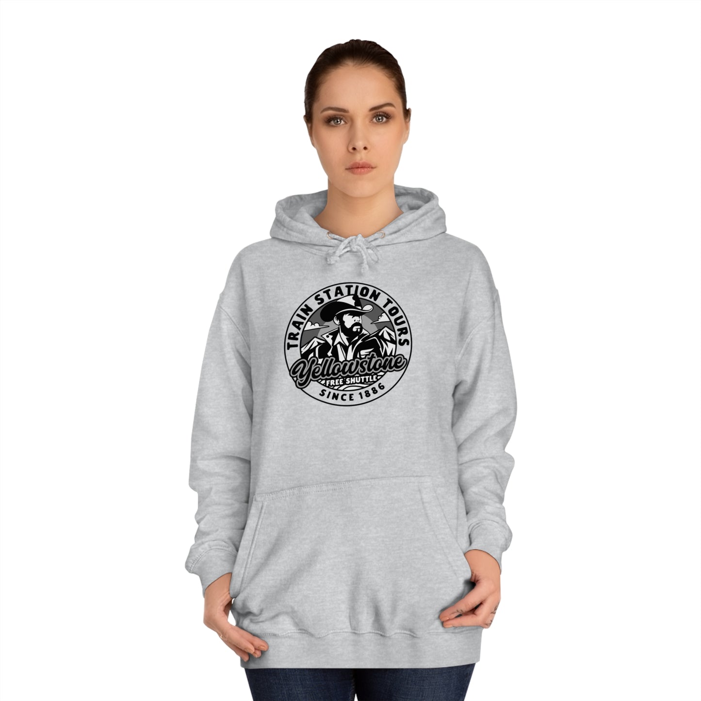 Yellowstone Train Station Tours Hoodie