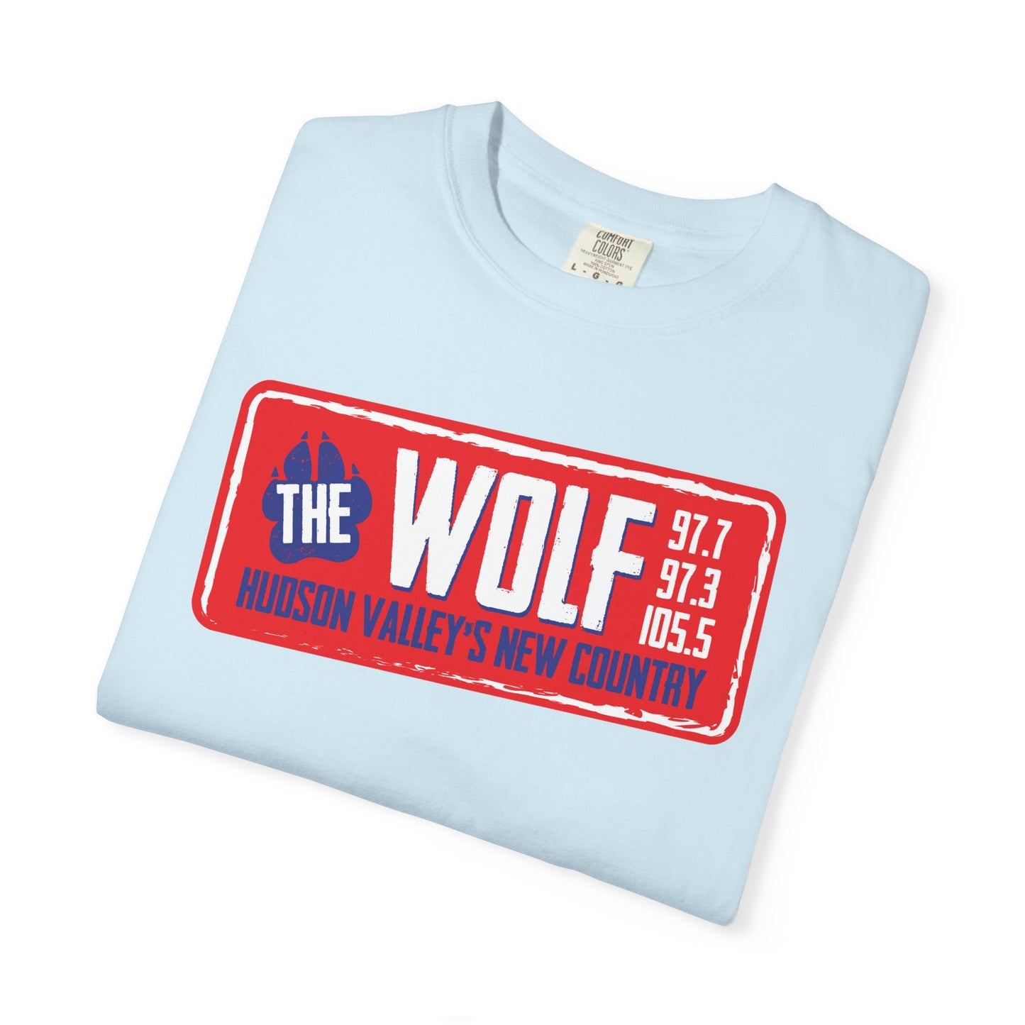 97.7/97.3 The Wolf Unisex Garment-Dyed T-shirt