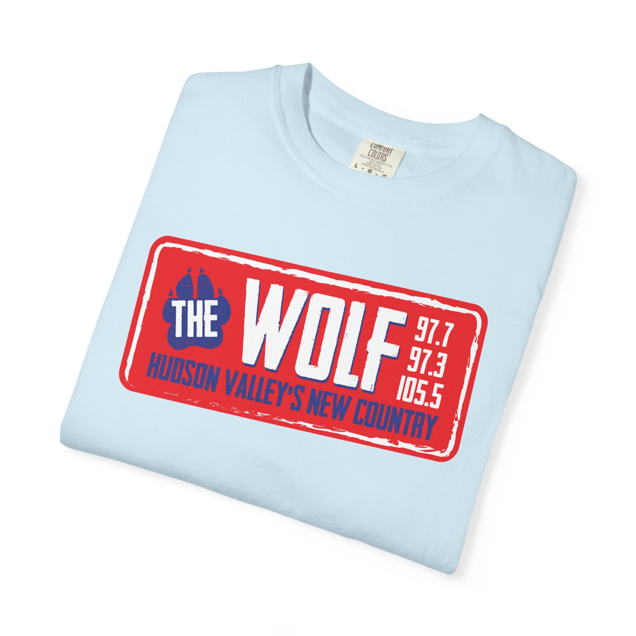97.7/97.3 The Wolf Unisex Garment-Dyed T-shirt