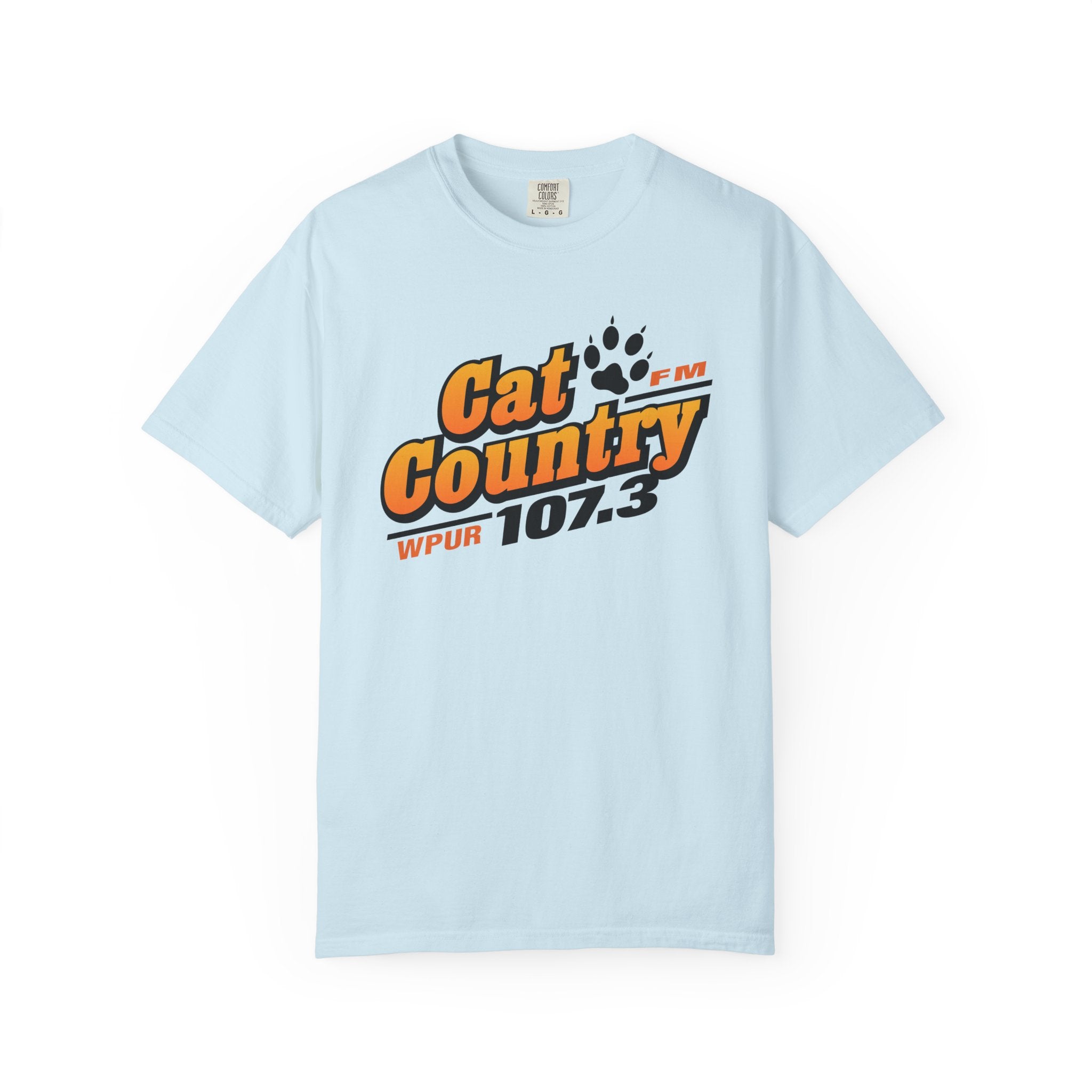 Cat Country 107.3 Unisex Garment-Dyed T-shirt