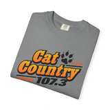 Cat Country 107.3 Unisex Garment-Dyed T-shirt