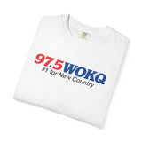 97.5 WOKQ Unisex Garment-Dyed T-shirt